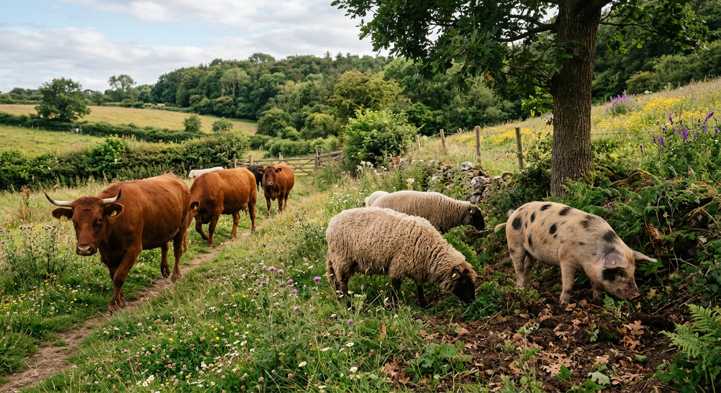 Biodiversitet i landbrug: Husdyrracers rolle