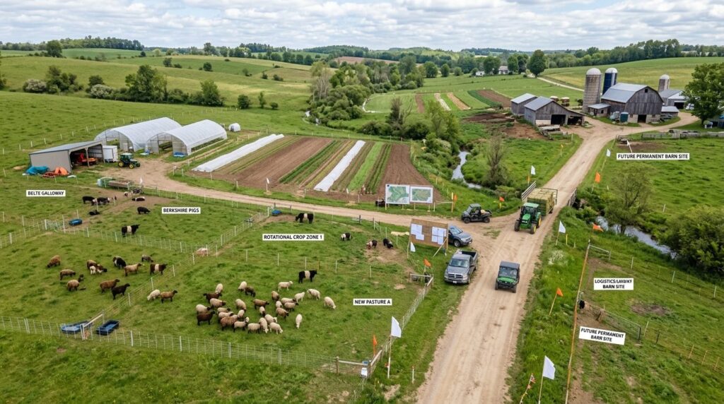 Phased agricultural production transition: pastoral countrys